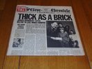 JETHRO TULL - Thick As A Brick - 1972 UK two-part Vinyl LP - A3U / B2U - FIRST P