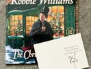Robbie Williams 'The Christmas Present' Double Green Vinyl | Signed Xmas Card