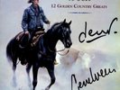 WEEN - *SIGNED* 12 GOLDEN COUNTRY GREATS LP record (RARE) brown vinyl