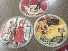 3 Vogue 10 Inch Picture Phonograph Records 78 R722 R723 R751