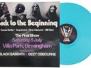 Ozzy Osbourne Black Sabbath Back To Beginning Final Show Turquoise Color Vinyl