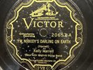 Country-78 RPM-Kelly Harrell-Victor 20657-I'm Nobody's Darling On Earth-EX