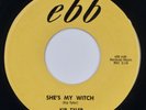 KIP TYLER: Shes My Witch US ‘58 Ebb 154 Orig NM Horror Rockabilly 45 HEAR