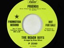 Beach Boys 45 - Beach Boys - Friends - Capitol - VG+ promo