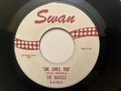 RARE Red/White Swan Label THE BEATLES  She Loves You - USA 45 RPM EX+  S-4152-S