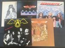AEROSMITH x 5 VINTAGE VINYL   GET YOUR WINGS*TOYS IN THE ATTIC*ROCKS*DRAW LINE