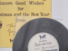 Beatles Fan Club Christmas Flexi Disc Sincere Good Wishes Insert UK Orig 1963 7