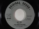 Garage Psych 45 - Music Machine - Hey Joe - Original Sound VG+