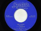R&B Jump Blues Inst. 45 - T.J. Fowler - The Queen - States VG++