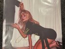 signed man’s best friend (seafoam indie vinyl) - autographed sabrina carpenter