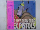 Sex Pistols Better Live Than Dead Vap 35161-25 Japan  VINYL LP OBI