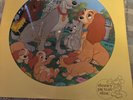 Disney Lady and the Tramp Picture Disc Vinyl LP Disneyland Records VINTAGE 1980