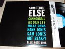 JULIAN CANNONBALL ADDERLEY : SOMETHIN ELSE AUDIOPHILE LP CLASSIC RECORDS BLUE