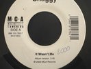 SHAGGY DANCE AND SHOUT/WASN'T ME 45RPM VINYL