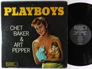 Chet Baker & Art Pepper - Playboys LP - World Pacific - PJ-1234 Mono DG VG+