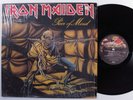 IRON MAIDEN Piece Of Mind CAPITOL LP VG+ with merch insert SHRINK e