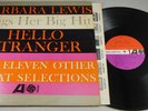 BARBARA LEWIS HELLO STRANGER 1963 ATLANTIC MONO LP 8086 1ST PRESS CLEAN w INNER