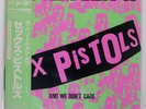 SEX PISTOLS VERY BEST OF COLUMBIA YX7247AX Japan ORIGINAL OBI INSERT VINYL LP