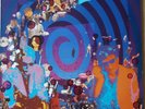 THE GLOVE Blue Sunshine '83 UK LP WONDERLAND #SHELP 2 printed sleeve