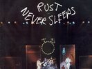 Neil Young Rust Never Sleeps LP vinyl UK Reprise 1979 tan reprise labels design