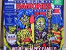 We're A Happy Family Ramones Tribute Neon Green Colored Vinyl U2 Kiss Metallica