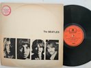 The Beatles White Album Rare Israeli Press LP RED Parlophone Labels Single Cover