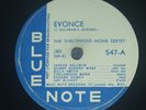 Thelonious Monk Evonce/Off Minor Blue Note 547 78RPM G+