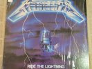 METALLICA Ride The Lightning 1984 ELEKTRA SRC MASTERDISK HW NM in original wrap