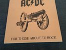 AC/DC.     FOR THOSE ABOUT TO ROCK