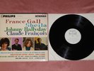 SUPER RARE PROMO   LP JAPAN JOHNNY HALLYDAY CLAUDE FRANCOIS FRANCE GALL SHEILA
