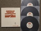 American Country Countdown March 10 1984 LP Bob Kingsley w/ Production Sheet EX