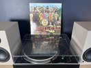 Beatles Sgt Peppers Lonely Hearts Club Band UK 1980 YEX 637-5 Vinyl LP Ex/Ex
