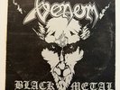 Venom Black Metal LP ITALY ORIGINAL Rare NWOBHM Mayhem Darkthrone Metallica Punk