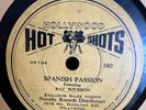 RAY BOURBON HOLLYWOOD HOT SHOTS 380 PARTY RECORD E-/V- 78 rpm *HEAR*