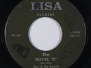 Surf Rocker 45 ROY & THE ROYALS The Royal B/Spring Love on Lisa