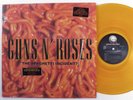 GUNS N' ROSES The Spaghetti Incident? GEFFEN LP VG++ orange vinyl f