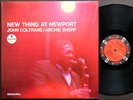 JOHN COLTRANE / ARCHIE SHEPP New Thing At Newport LP IMPULSE  A-94 RVG MONO VG+
