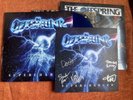 The Offspring Supercharged Blue LP w SIGNED Insert & Let the Bad Times Roll LP