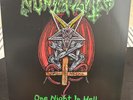 NunSlaughter - One Night In Hell LP 2001 Iron Bonehead – I.B.P 015 VG #420/500