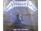 METALLICA Ride The Lightning LP Elektra Megaforce 1984 IN SHRINK Near Mint