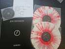 JOY DIVISION RARE WHITE/RED SPLATTER VINYL 2LP