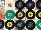 THE BEATLES — Collection Of Vintage 45s and Sleeves — Capitol, Tollie, VJ, Swan