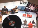 The Beatles GET BACK set w POSTER  Complete ROOFTOP LP, Photo inner & labels