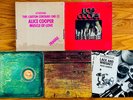 ALICE COOPER 5 Albums School's Out w/Blue Panties 1st Pressings Posters Inserts