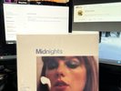 TAYLOR SWIFT - Midnights Moonstone Blue Vinyl with Hand Signed Insert