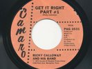 RICKY CALLOWAY & HIS BAND - Get It Right - CAMARO - Funk Soul 45rpm