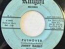 Jimmy Rabbit Pushover 60s Garage 45rpm DJ Promo