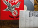 Fear – More Beer 1985 Restless/Enigma– 72039-1 w/ lyrics and band Insert VG+