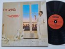 F-R David - Words Vinyl LP Germany