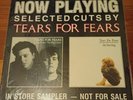 Tears for Fears Now Playing Selected Cuts In-Store Sampler 1985 Vinyl  Promo